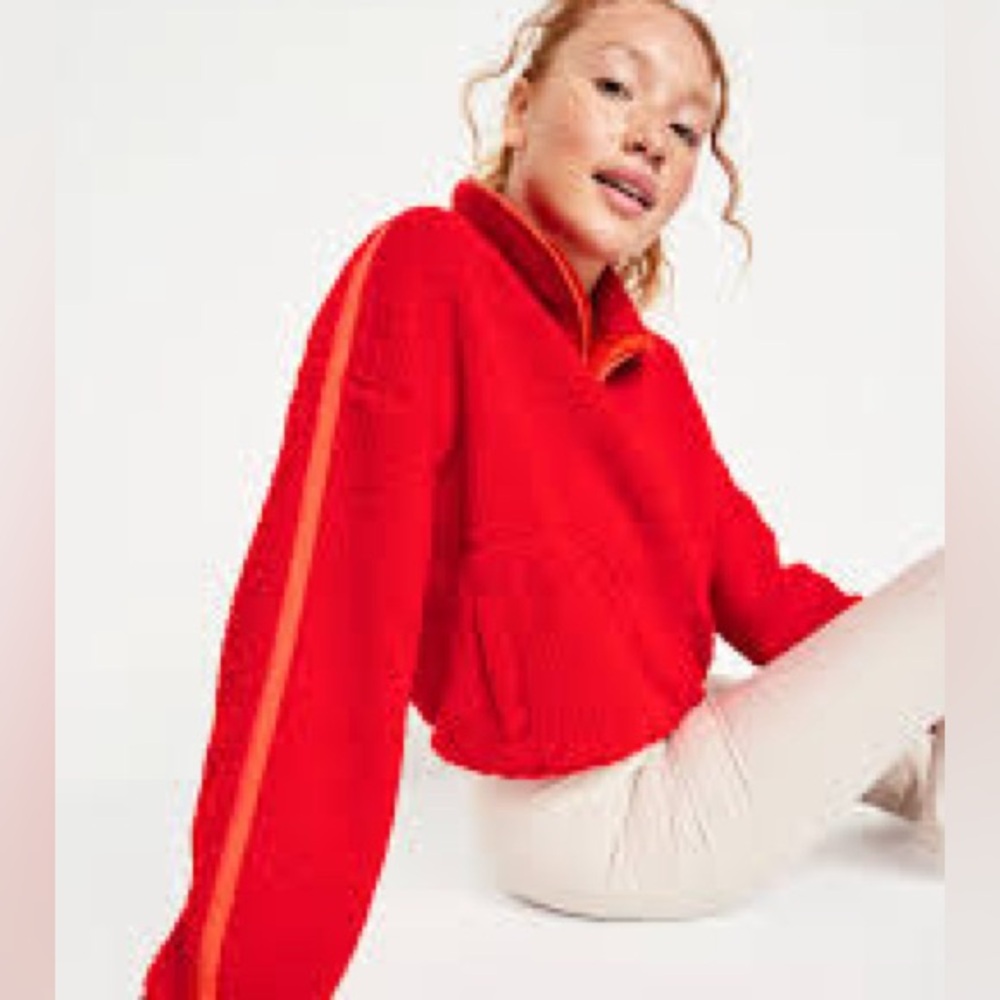 Old Navy Sherpa Half Zip